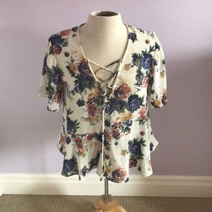 Floral blouse